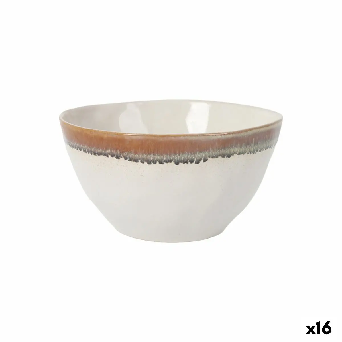 Snack Bowl La Mediterránea Fustam Ø 18 Cm 1,3 L (16 Units) 1