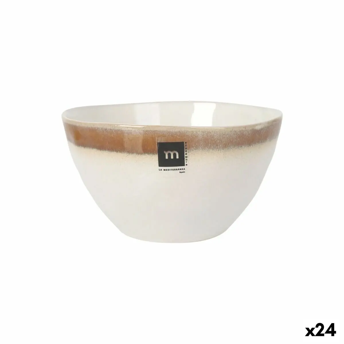 Snack Bowl La Mediterránea Fustam Ø 15,5 Cm 860 Ml (24 Units) 1