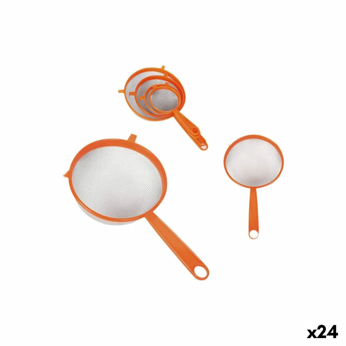 Strainer Quttin Aluminium Plastic 16 Cm (24 Units) 1