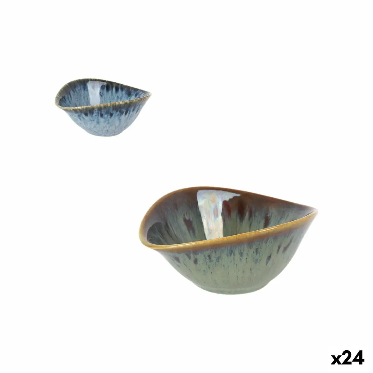 Snack Bowl La Mediterránea Pica-Pica 13,9 X 11,8 X 5,8 Cm (24 Units) 1