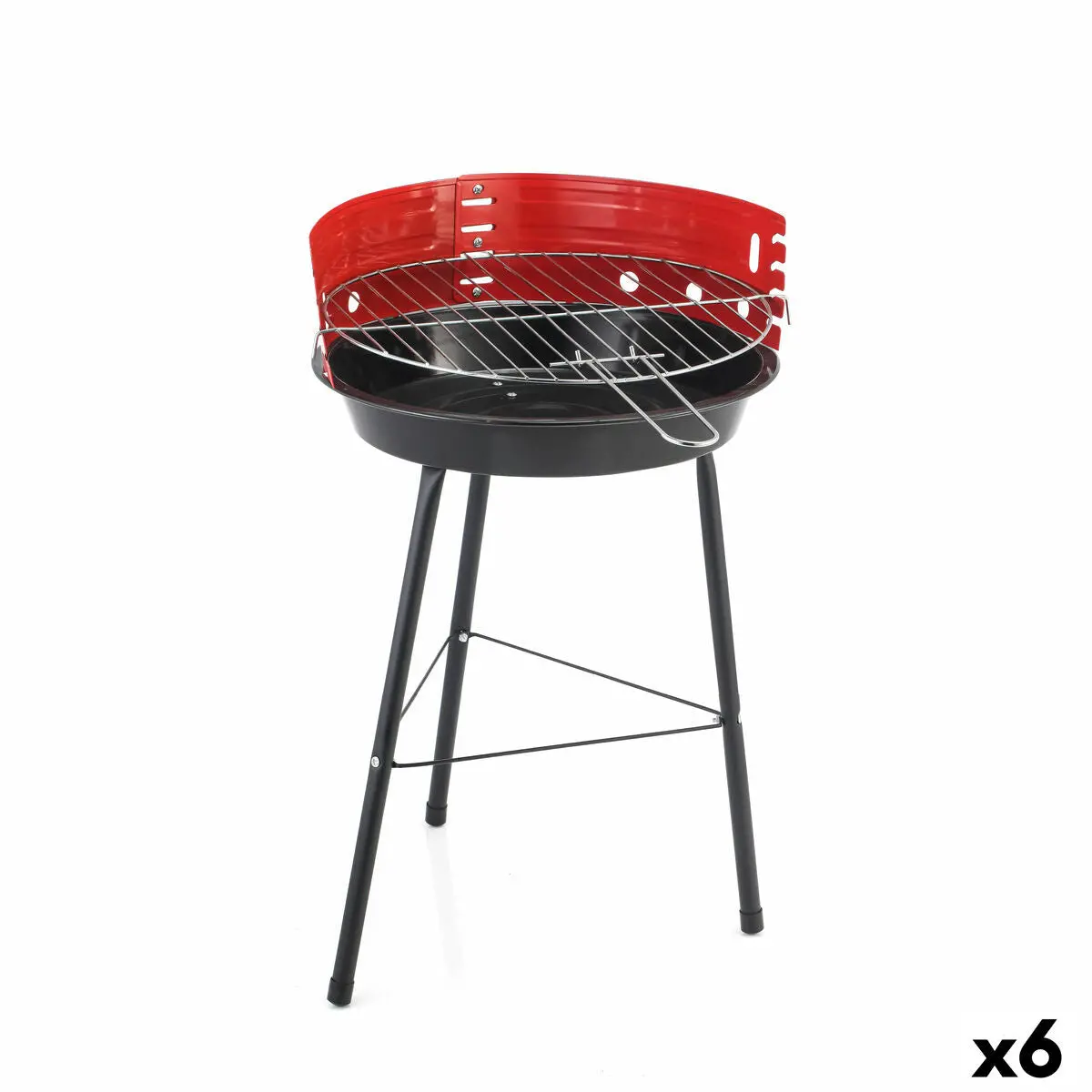 Charcoal Barbecue With Stand Algon 32 X 33 X 55 Cm (6 Units) 1