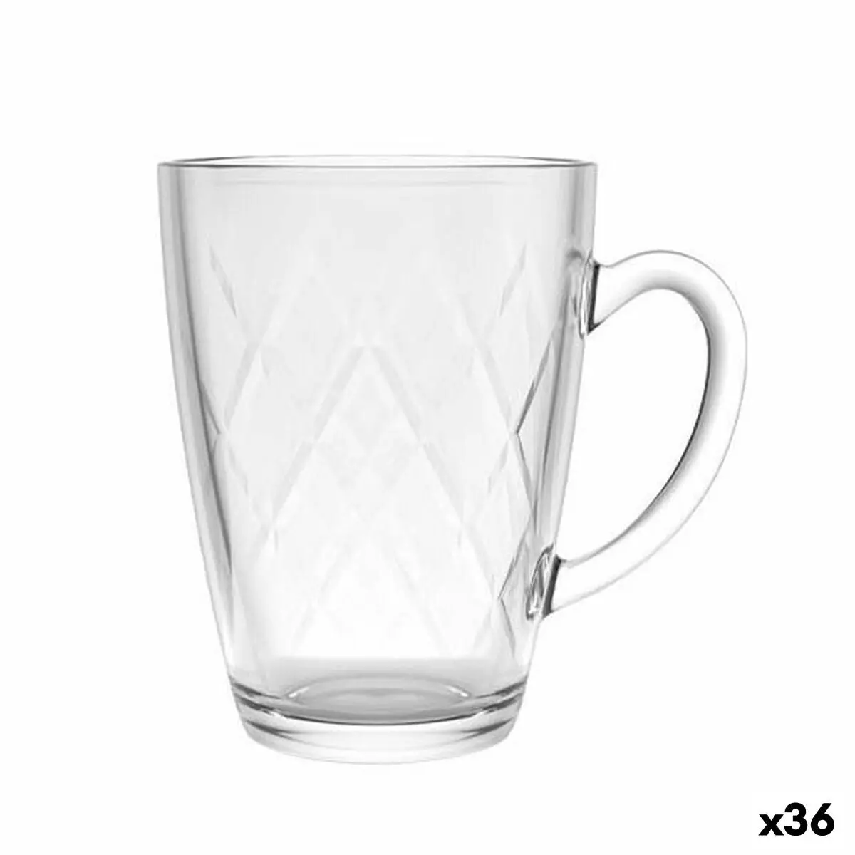 Set Of Mugs La Mediterránea Naira 2 Pieces (36 Units) 1
