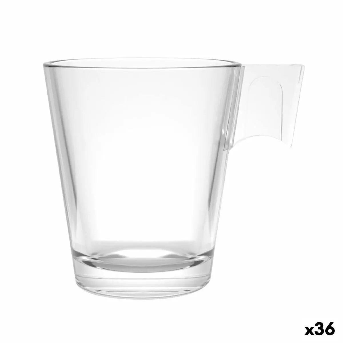 Set Of Mugs La Mediterránea Napoli Liso 2 Pieces (36 Units) 1