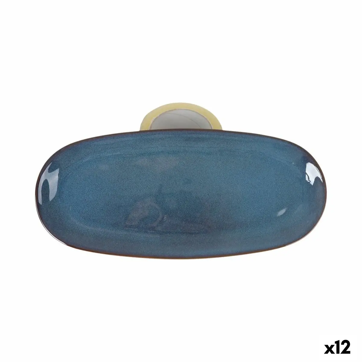 Serving Platter La Mediterránea Morell 33,8 X 15,2 X 2,6 Cm (12 Units) 1