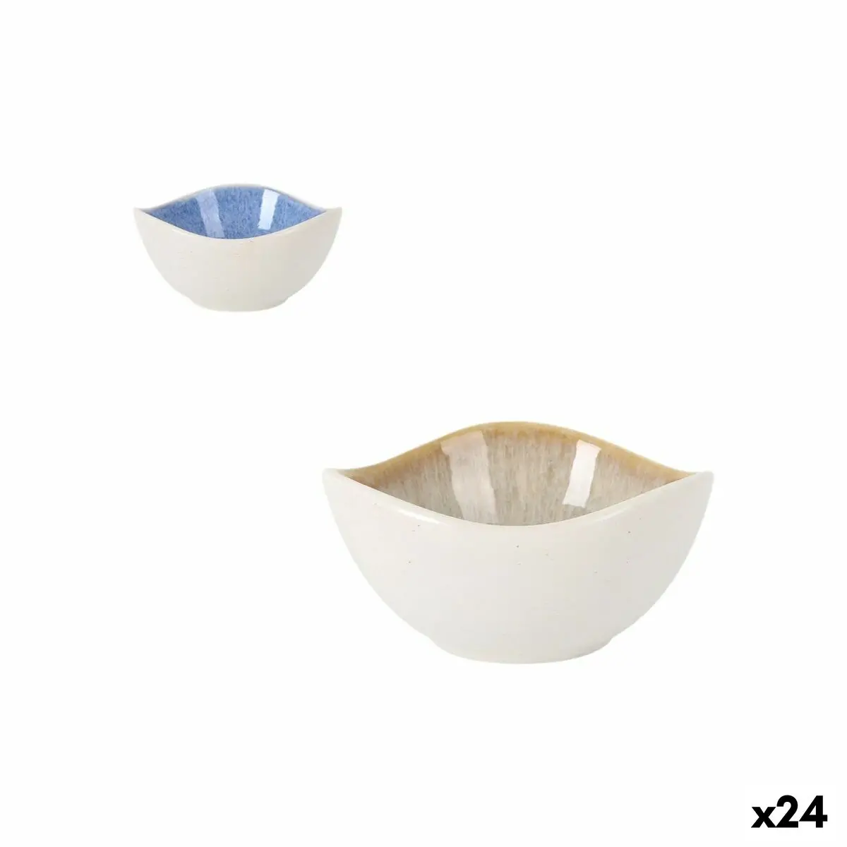 Snack Bowl La Mediterránea Pica-Pica Ø 12 Cm (24 Units) 1