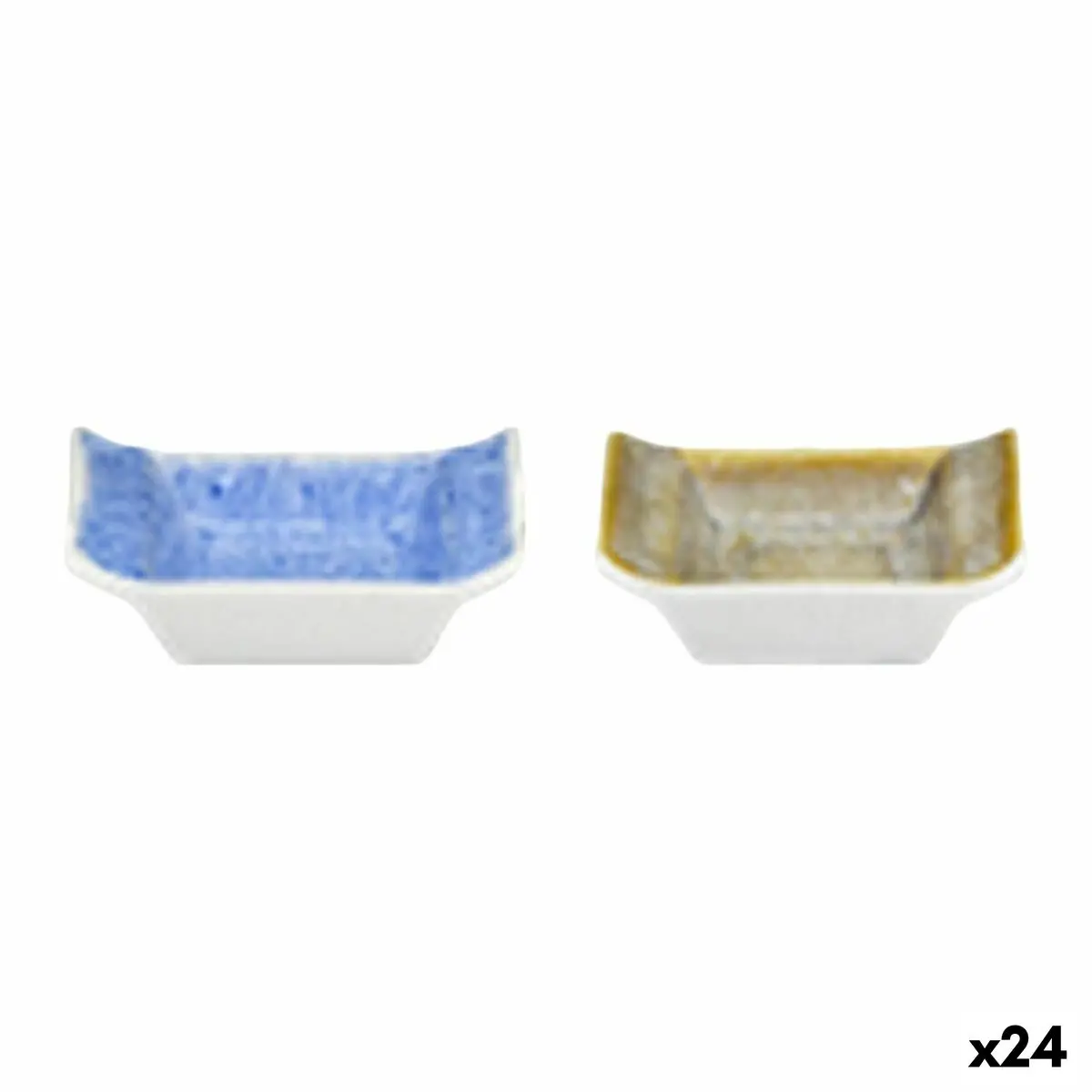 Snack Bowl La Mediterránea Pica-Pica 12,8 X 9 X 3,8 Cm (24 Units) 1