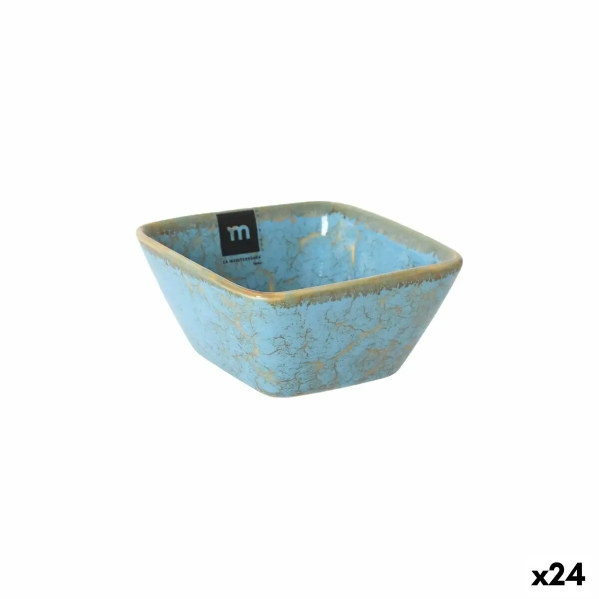 Snack Bowl La Mediterránea Scratch 10,7 X 10,7 X 5 Cm (24 Units) 1