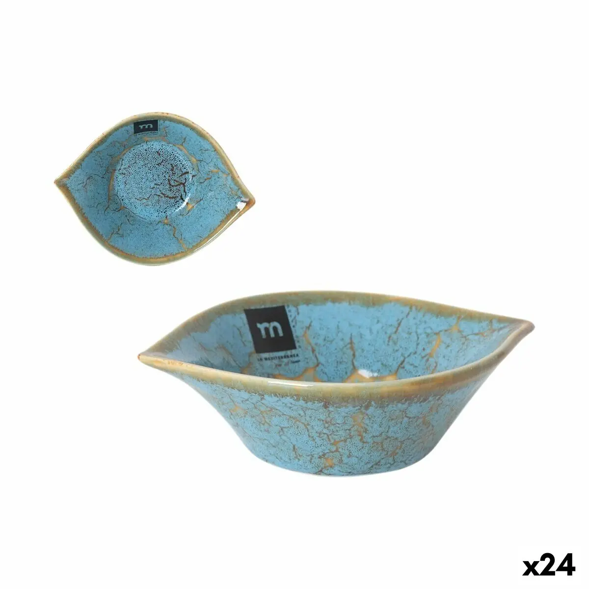 Snack Bowl La Mediterránea Scratch 15 X 11,7 X 4,4 Cm (24 Units) 1