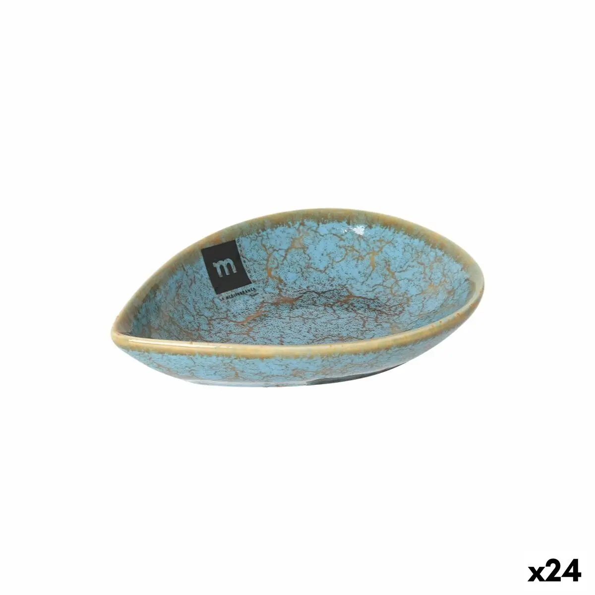 Snack Bowl La Mediterránea Scratch 14,6 X 10,6 X 3,1 Cm (24 Units) 1