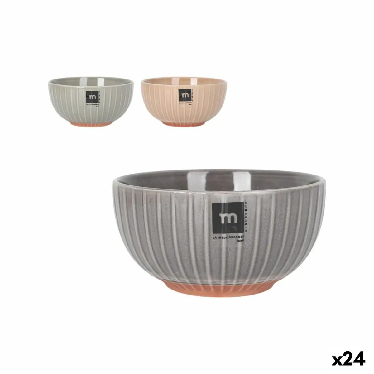 Bowl La Mediterránea Melody 500 Ml 0,5 L (24 Units) 1