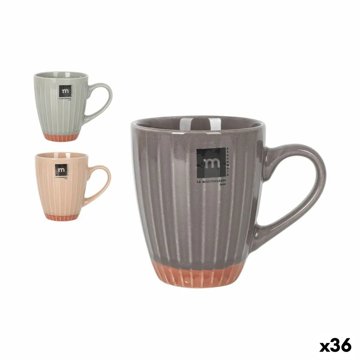 Cup La Mediterránea Melody 350 Ml (36 Units) 1