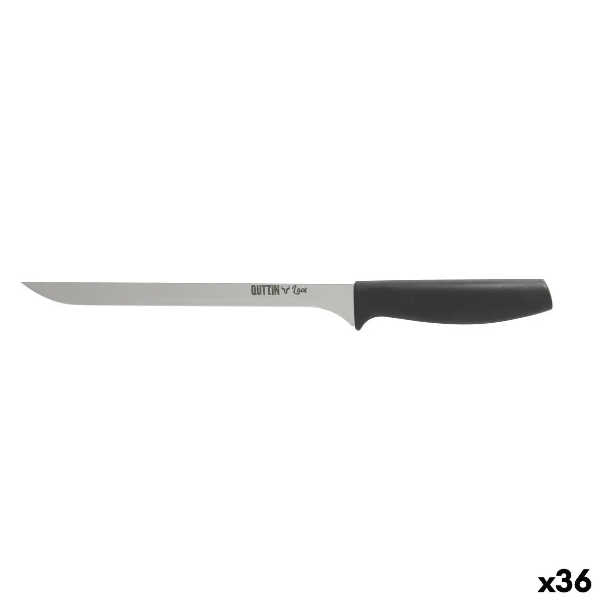 Ham Knife Quttin Laos 22 Cm Black Silver (36 Units) 1