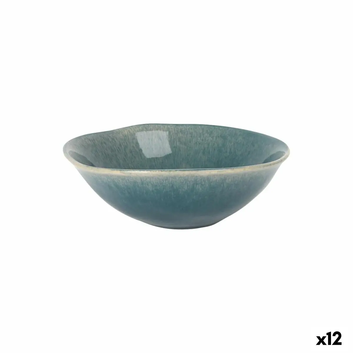 Bowl La Mediterránea Ocean Blue Ø 19 Cm 770 Ml (12 Units) 1