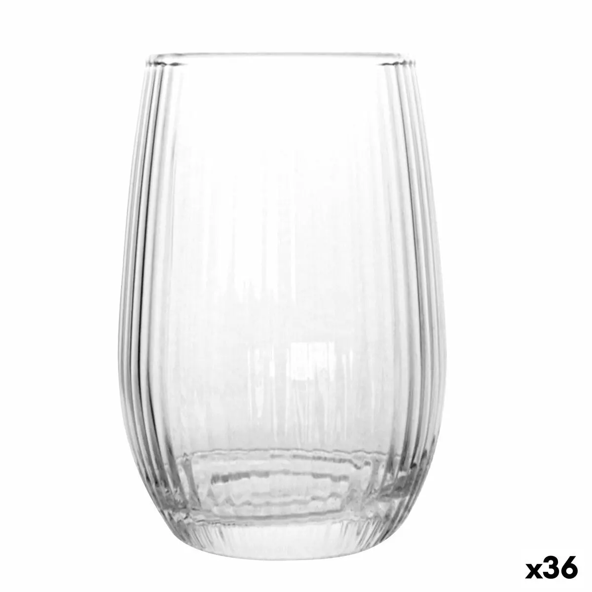 Glass For Water La Mediterránea Nalon Fiber (36 Units) 1