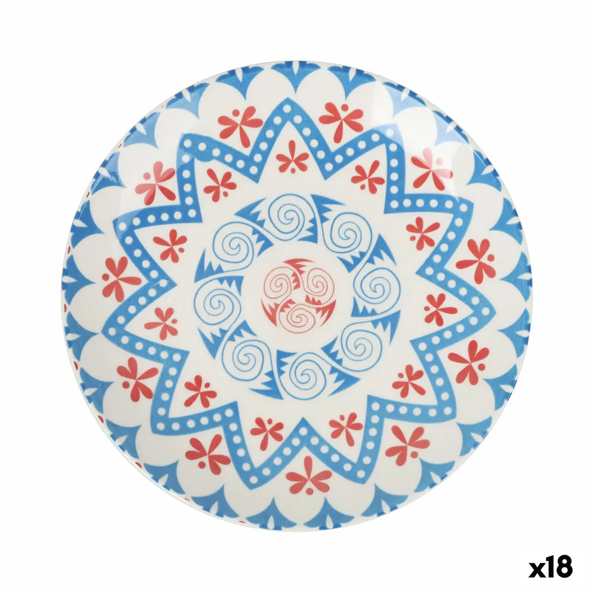 Serving Platter La Mediterránea Kaito Circular (18 Units) 1