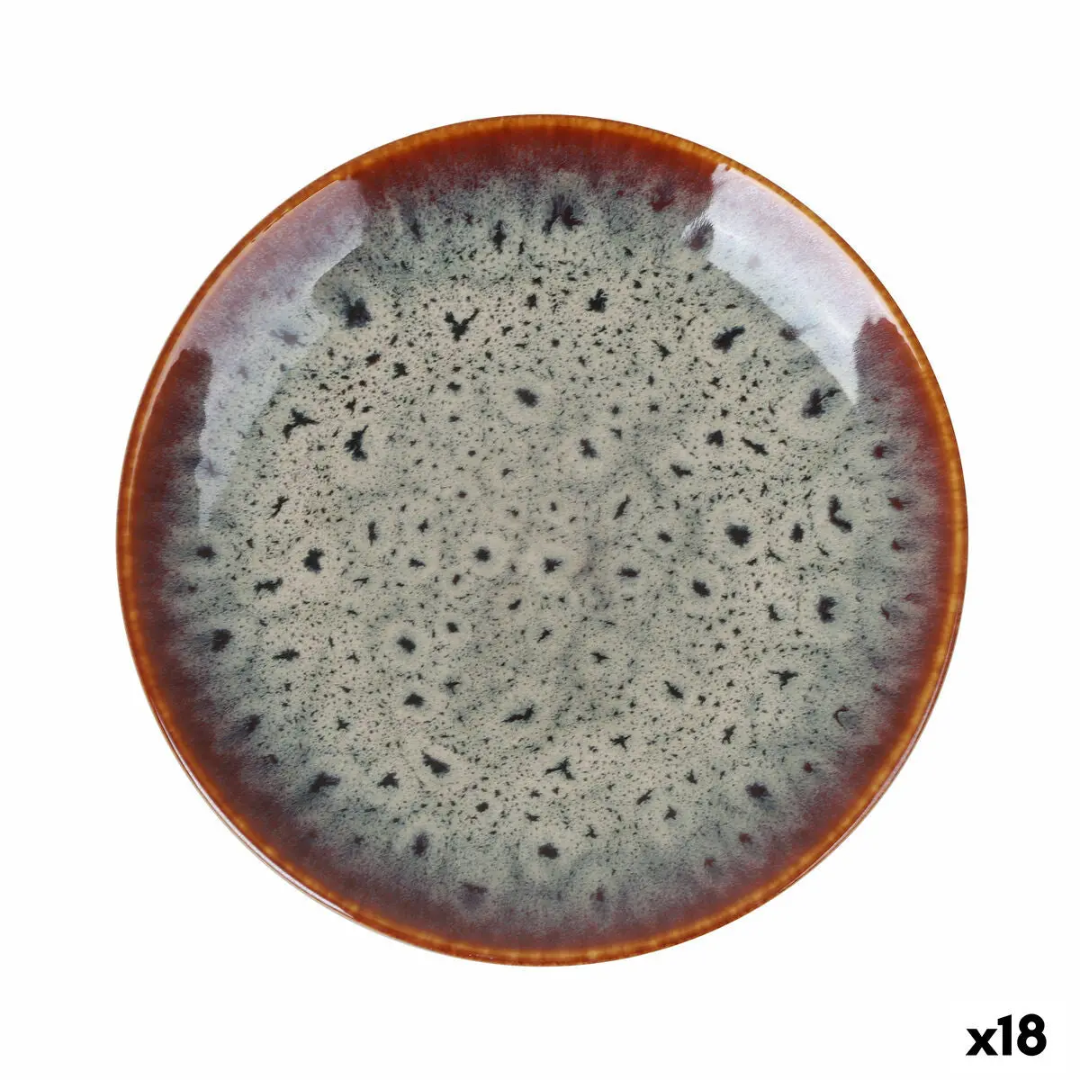 Serving Platter La Mediterránea Airi Circular (18 Units) 1