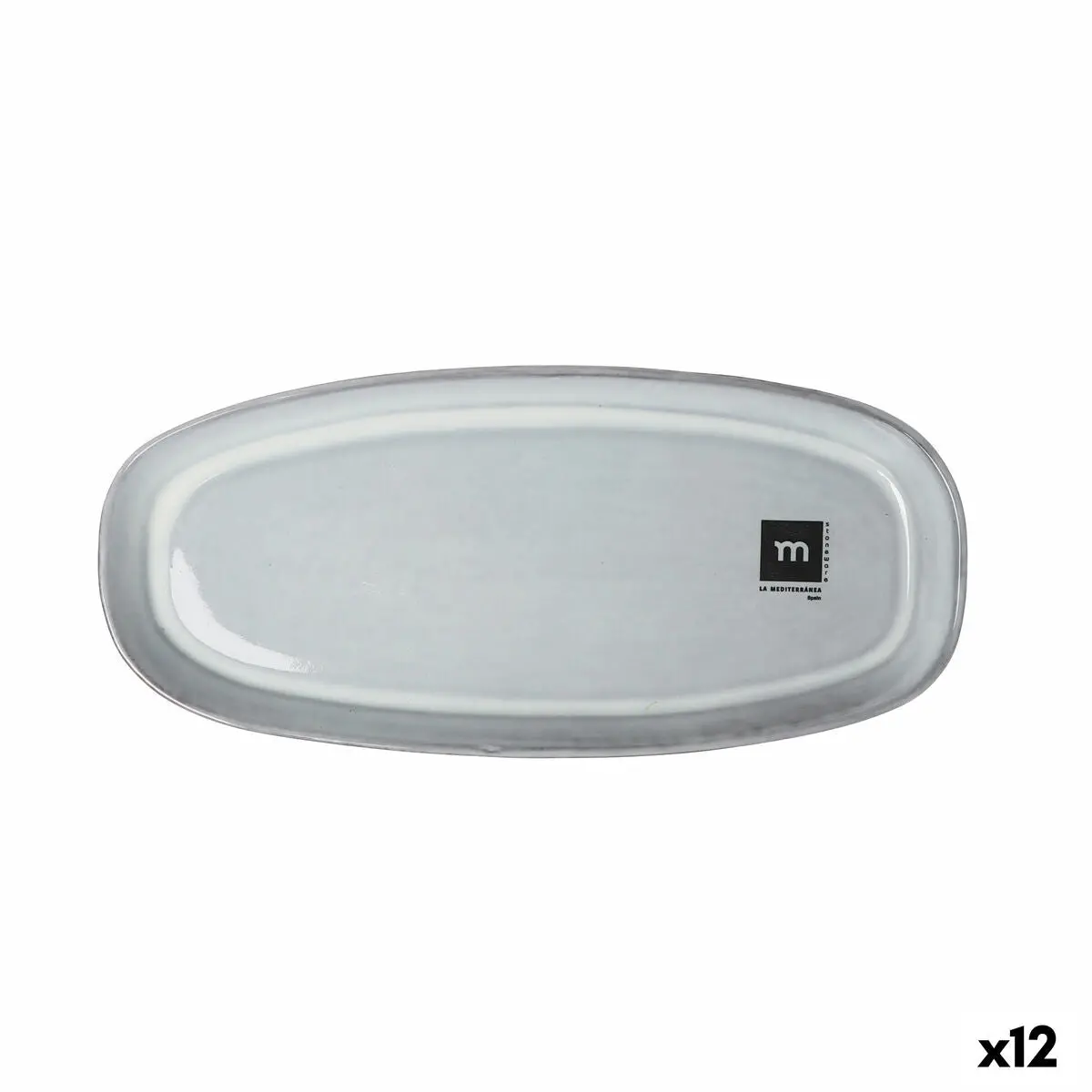 Serving Platter La Mediterránea Black Clay 1