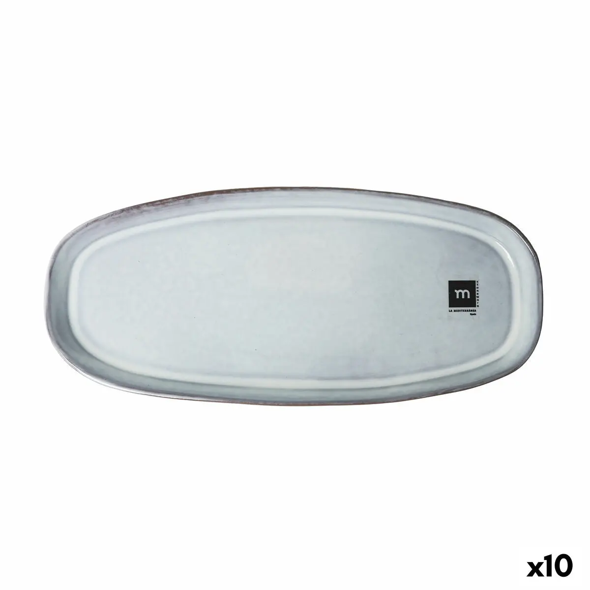Serving Platter La Mediterránea Black Clay 1