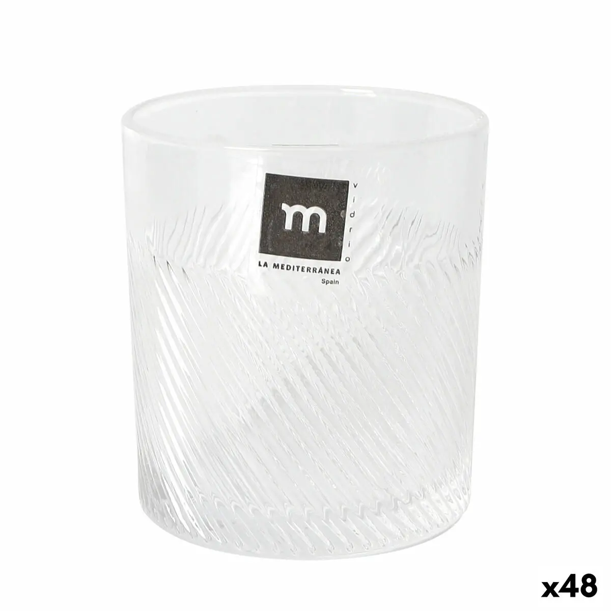 Glass For Water La Mediterránea Vortice (48 Units) 1