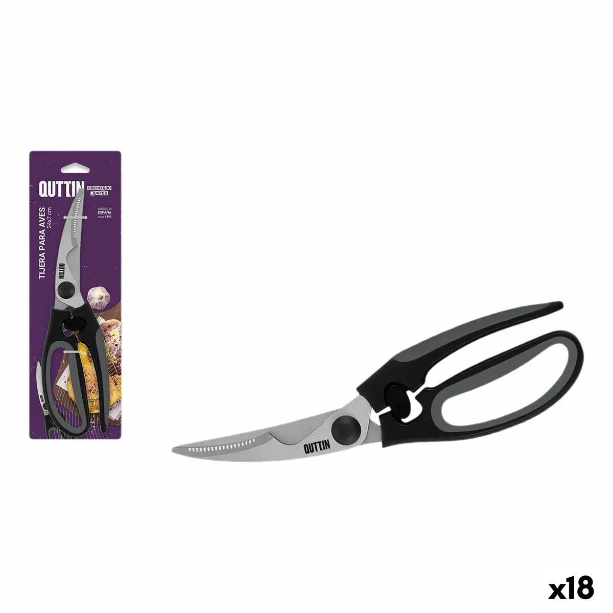 Kitchen Scissors Quttin (18 Units) 1