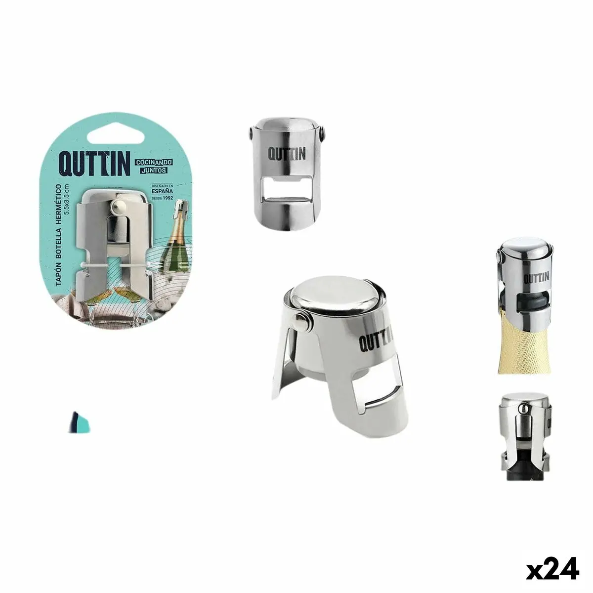 Airtight Bottle Cap Quttin (24 Units) 1