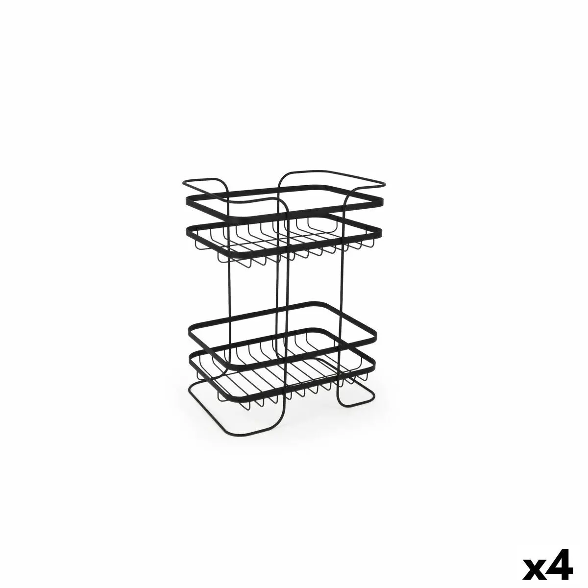 Shelves Confortime Metal (4 Units) 1
