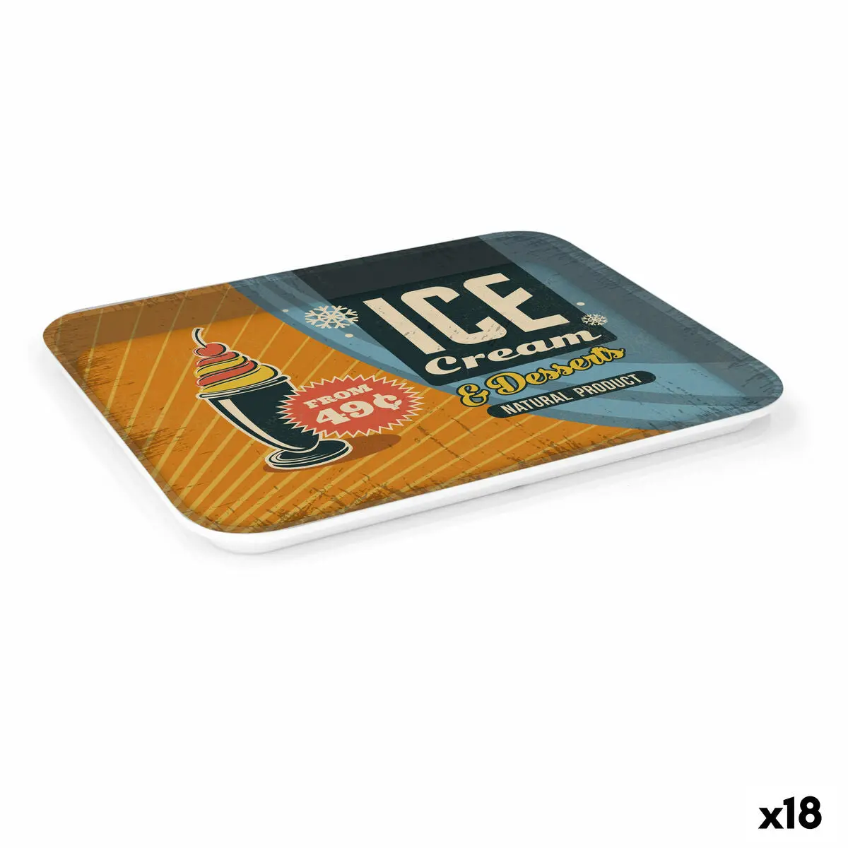 Tray La Mediterránea 27 X 21 Cm (18 Units) 1
