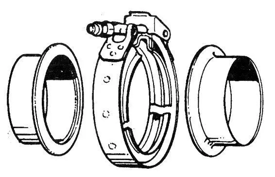 V-Band Clamps : Vb-500 1
